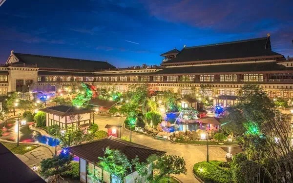 旅游規劃院：天津恒大世博中心室外溫泉旅游規劃設計實景